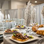 Bar,Mitzvah,Table,Event,,Decor,Ideas.,Appetizer,Meat,Food,For